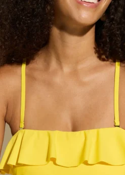 Tankini bandeau (2 piezas) con tirantes multiposición