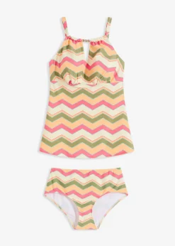 Tankini con abertura (2 piezas)