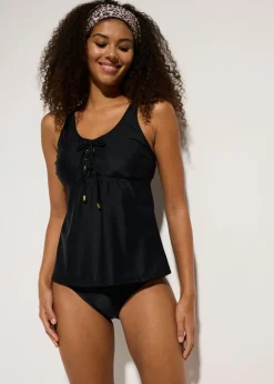 Tankini con cordones (2 piezas)