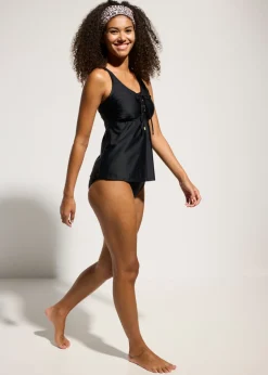 Tankini con cordones (2 piezas)