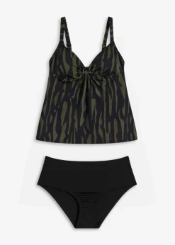 Tankini con detalle de anilla (2 piezas)