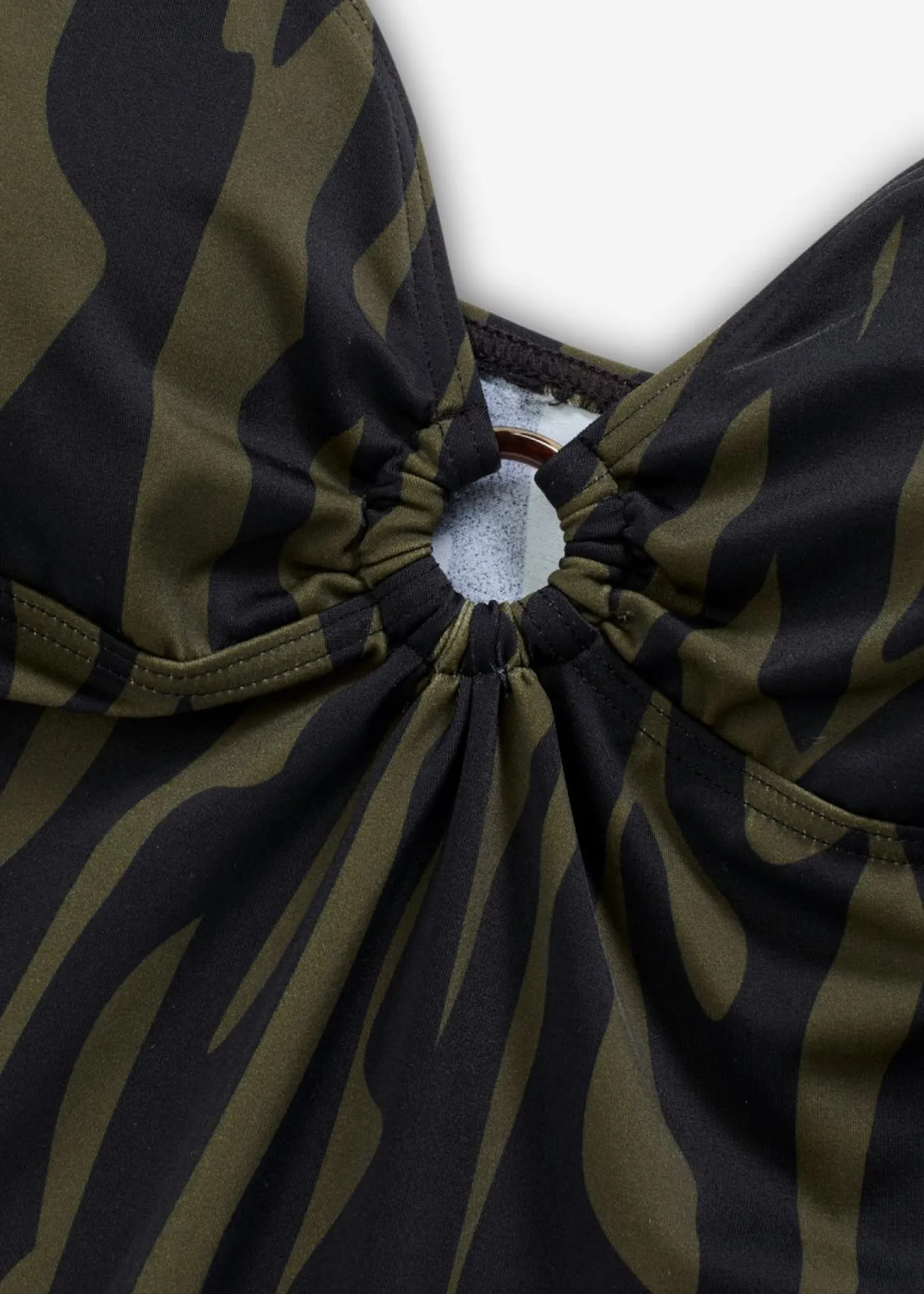 Tankini con detalle de anilla (2 piezas)
