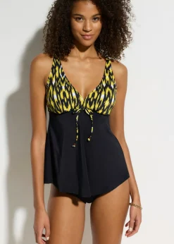 Tankini con tirantes anchos (2 piezas)