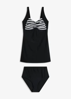 Tankini largo (2 piezas) con braguita high waist
