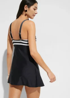 Tankini largo (2 piezas) con braguita high waist