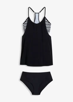 Tankini largo (2 piezas) con look a capas