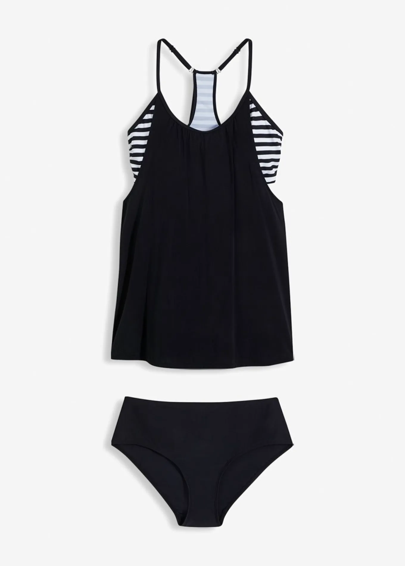Tankini largo (2 piezas) con look a capas
