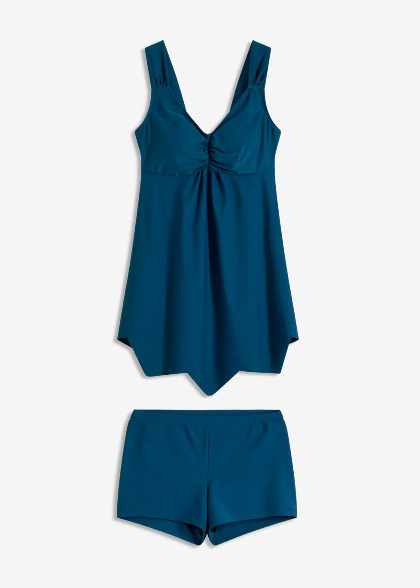 Tankini largo con tirantes anchos (2 piezas)