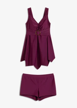 Tankini largo con tirantes anchos (2 piezas)