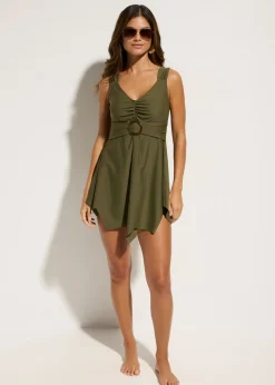 Tankini largo con tirantes anchos (2 piezas)