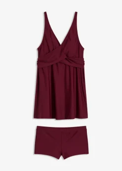 Tankini largo (2 piezas) con escote en V