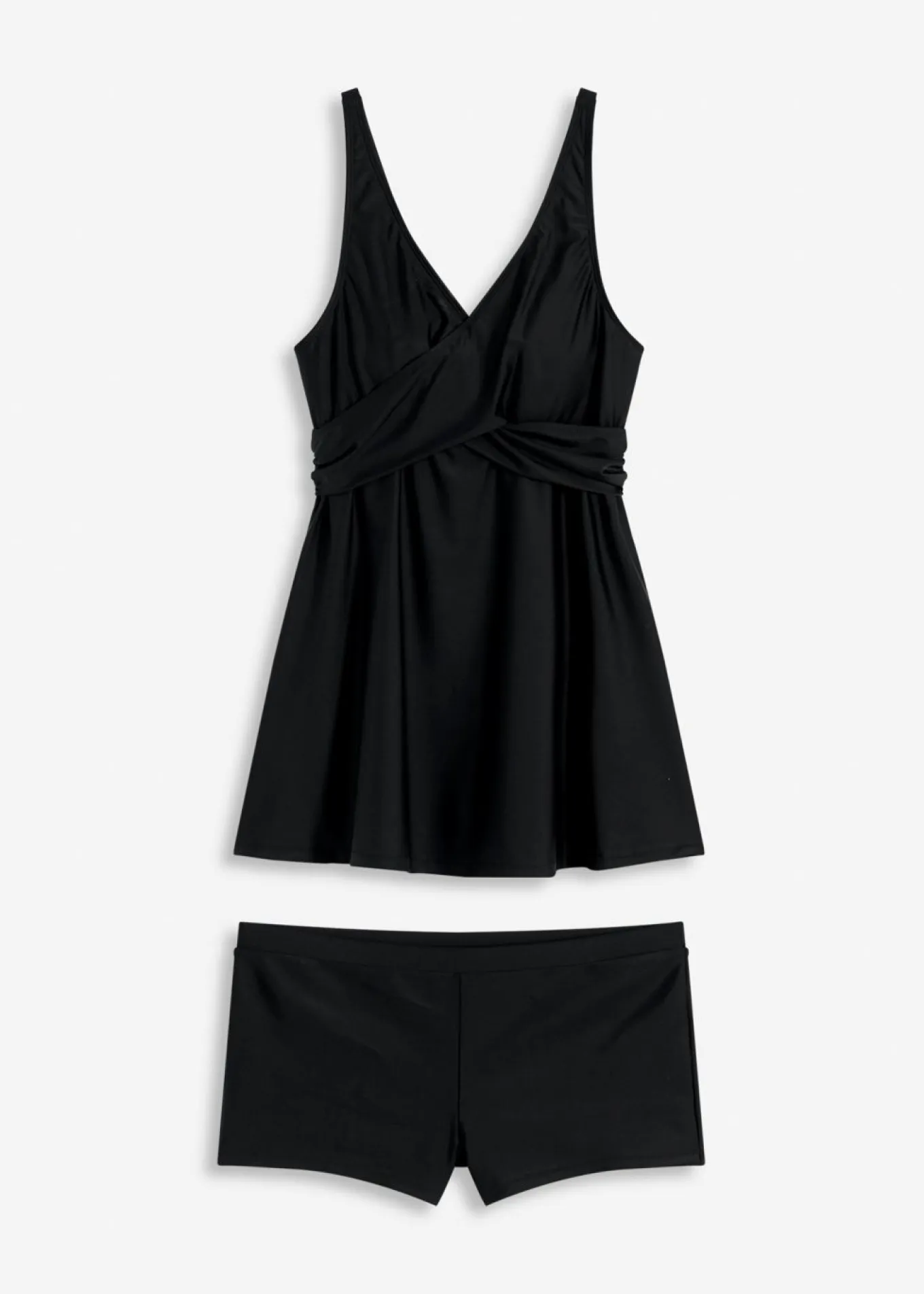 Tankini largo (2 piezas) con escote en V