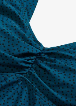 Tankini largo (2 piezas) de dobladillo irregular