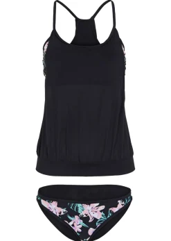 Tankini oversize (2 piezas) a capas