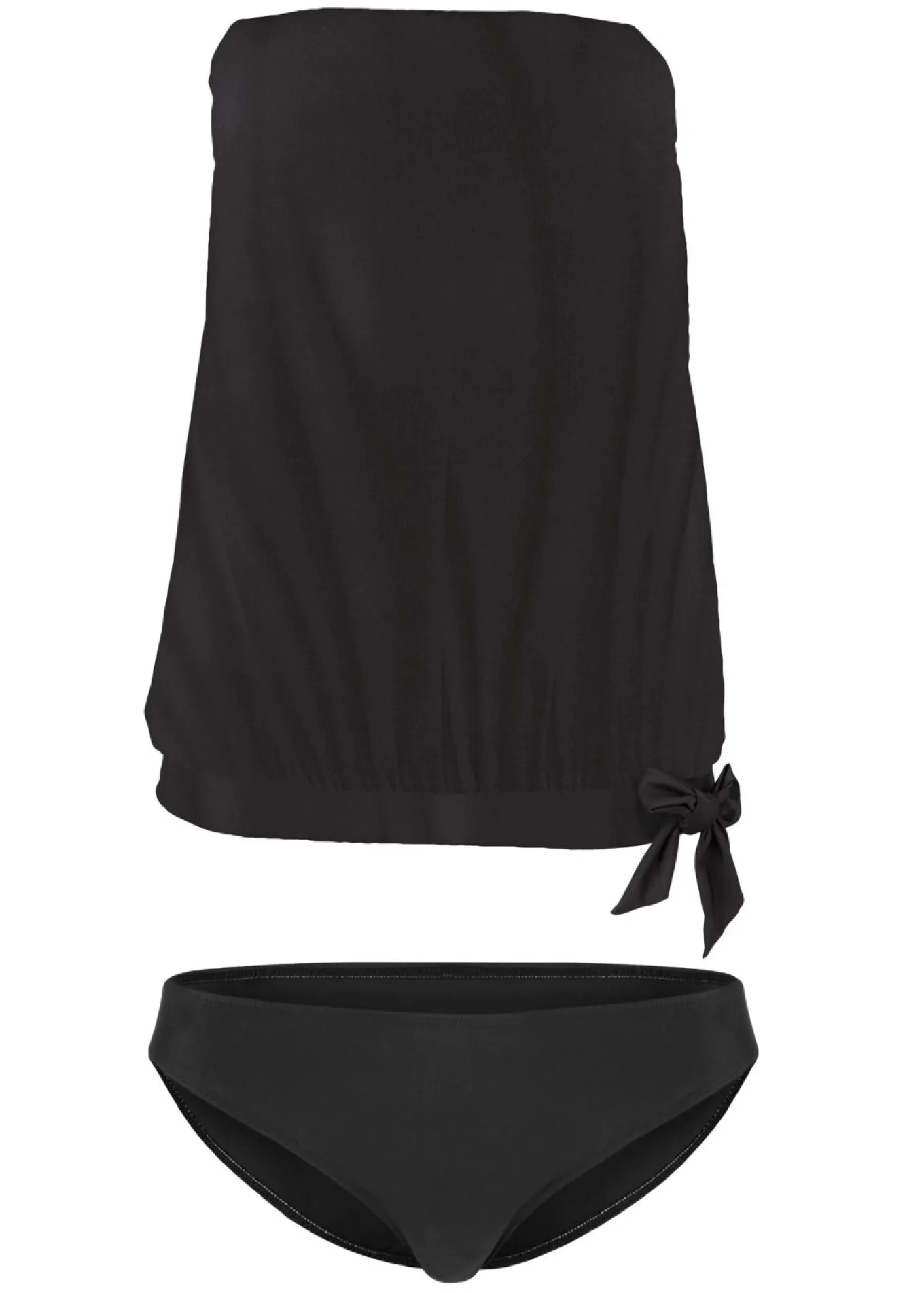 Tankini oversize con tirantes desmontables (2 piezas)