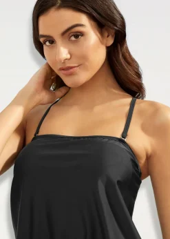 Tankini oversize con tirantes desmontables (2 piezas)