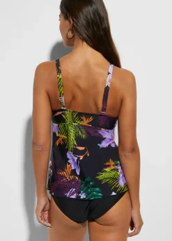Tankini (2 piezas) con escote en V