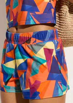 Tankini (2 piezas) con pantalón corto