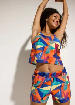 Tankini (2 piezas) con pantalón corto