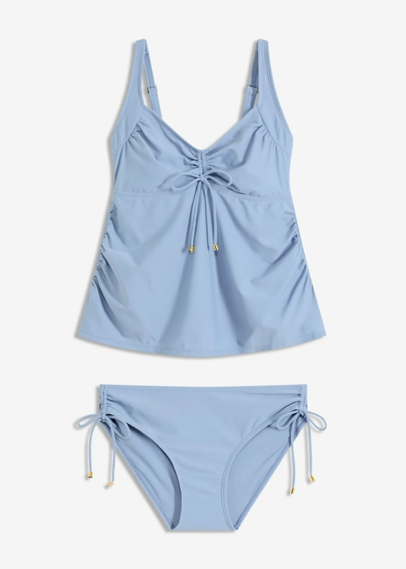 Tankini premamá (2 piezas) con cinta para anudar