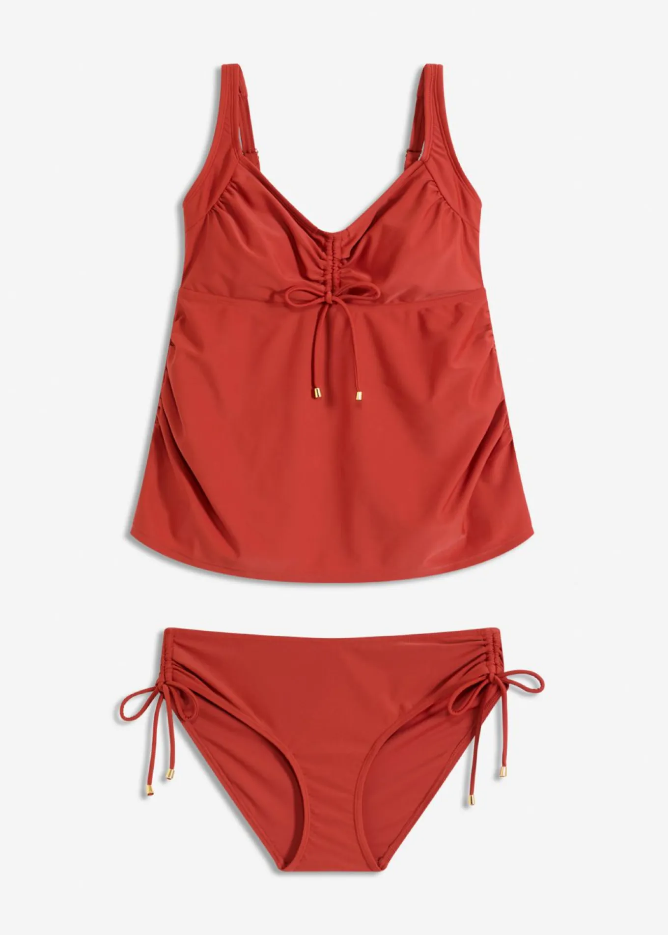 Tankini premamá (2 piezas) con cinta para anudar