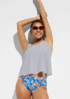 Tankini y parte superior (conjunto de 3 piezas)