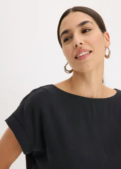 Túnica con escote barco