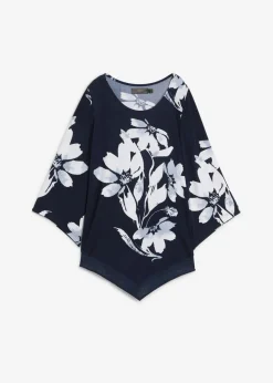 Túnica con patrón de flores