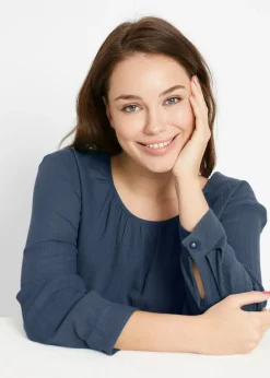 Túnica larga de algodón