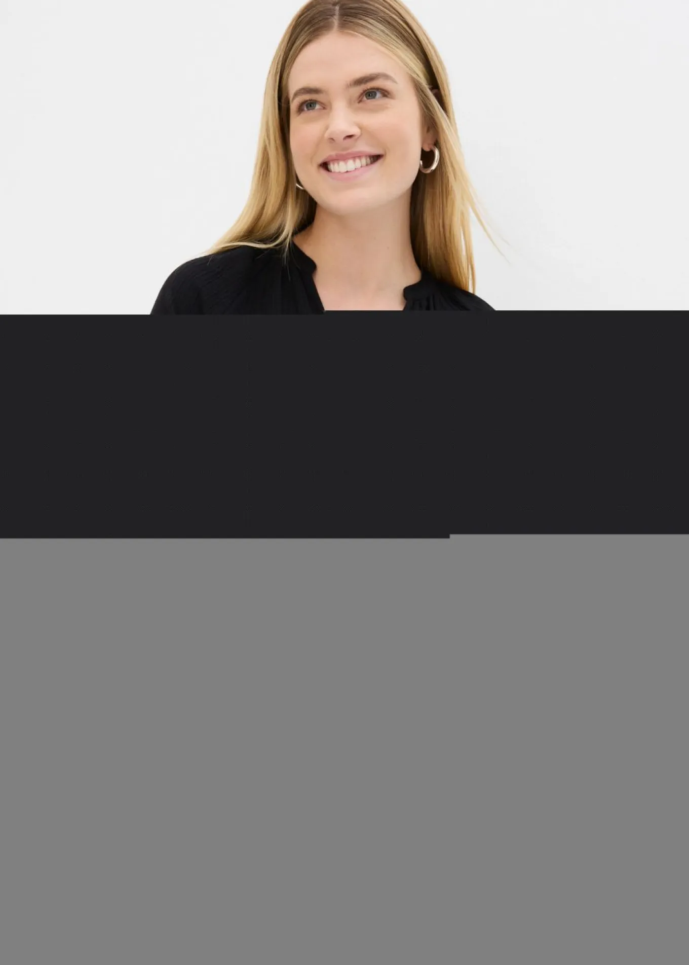 Túnica larga de muselina