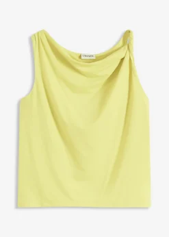 Top con detalle anudado