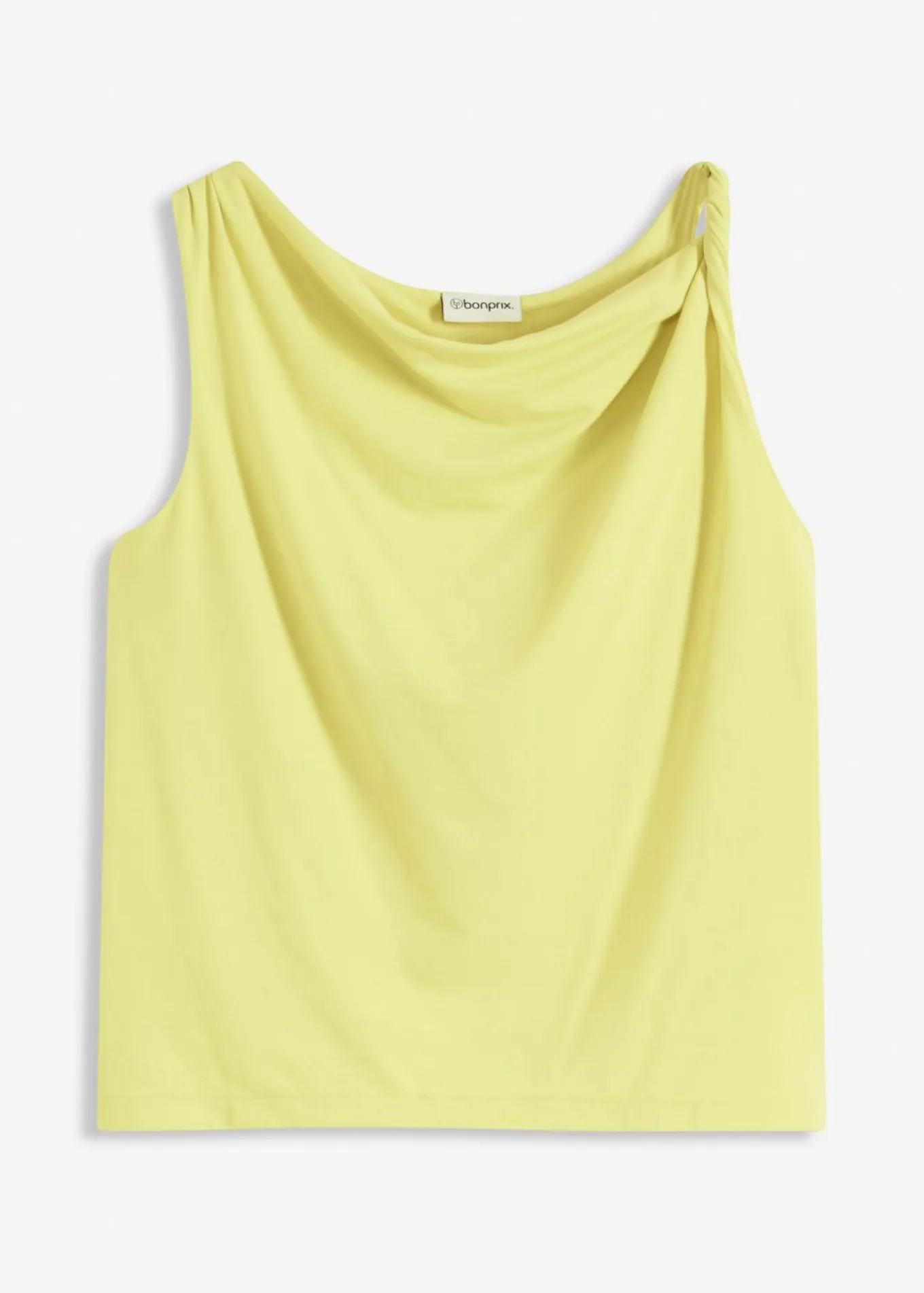 Top con detalle anudado