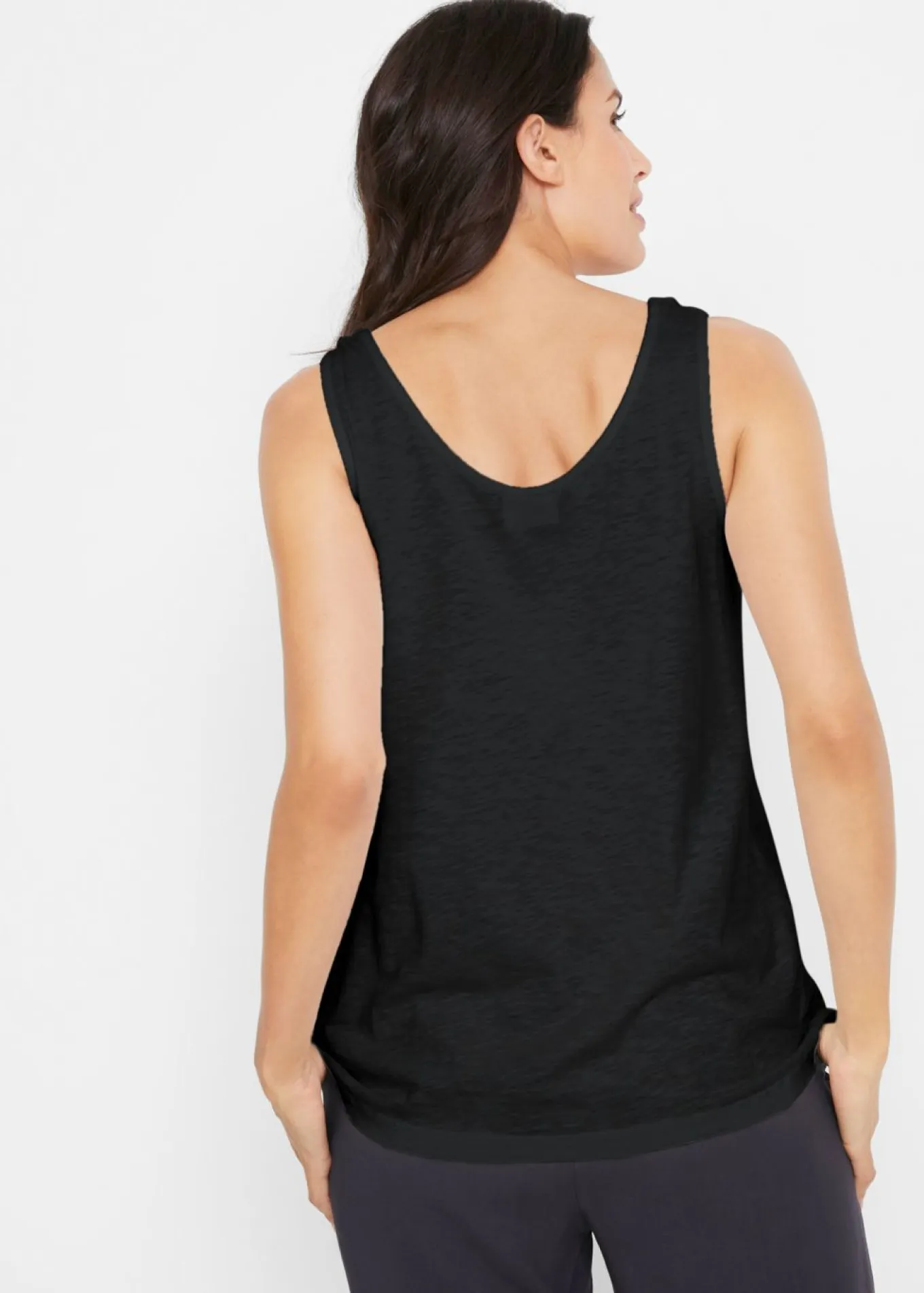 Top de algodón con detalle de nudo