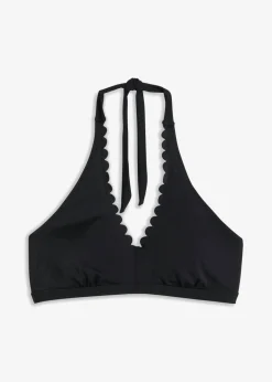 Top de bikini anudado al cuello
