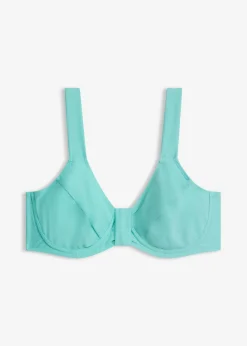 Top de bikini reductor con tirantes anchos