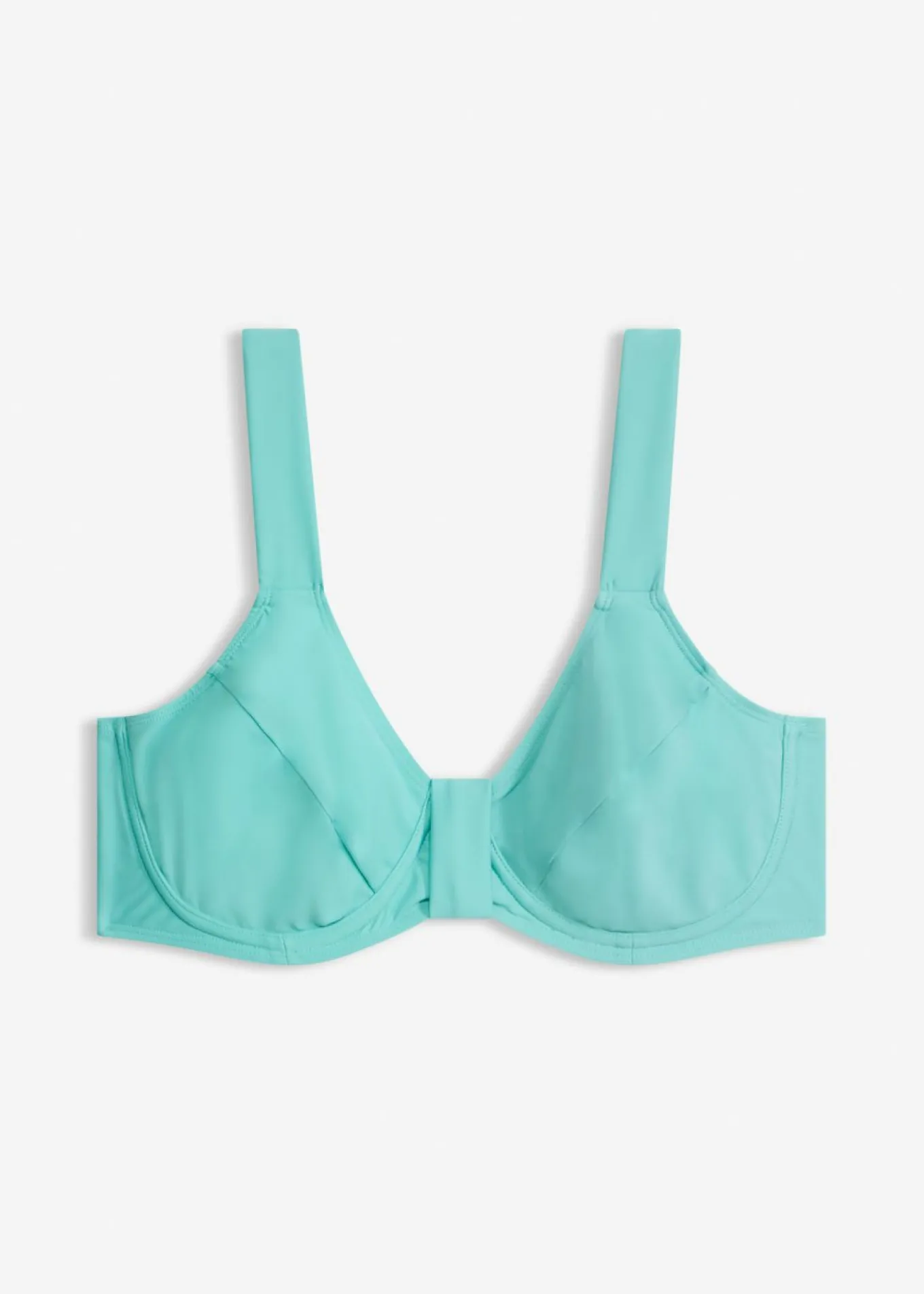 Top de bikini reductor con tirantes anchos