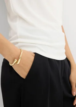 Top de canalé de mezcla suave de modal