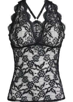 Top de encaje delicado