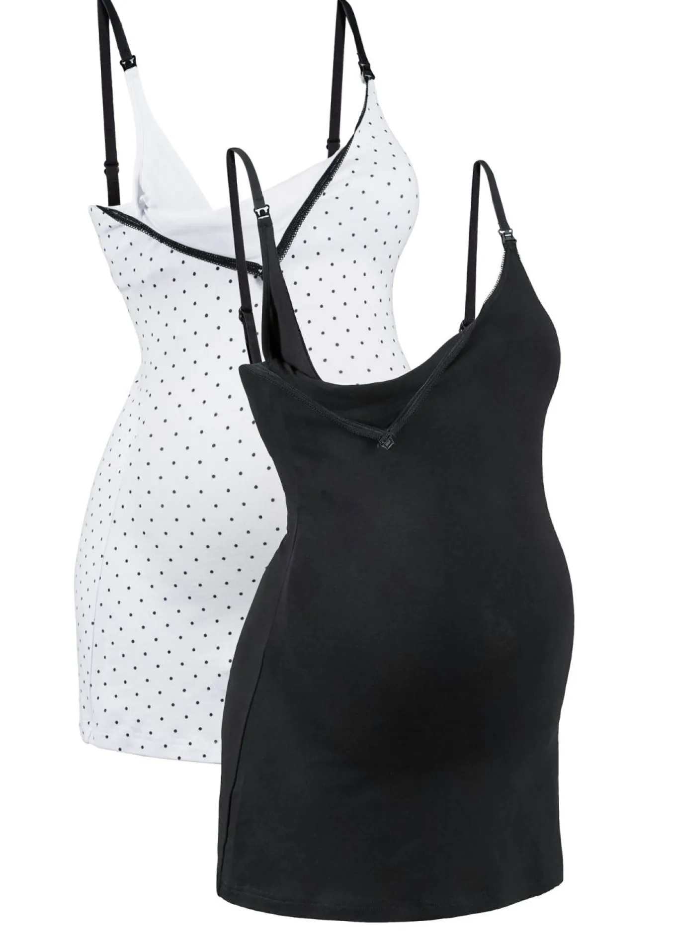 Top de lactancia con algodón orgánico (2 unidades)