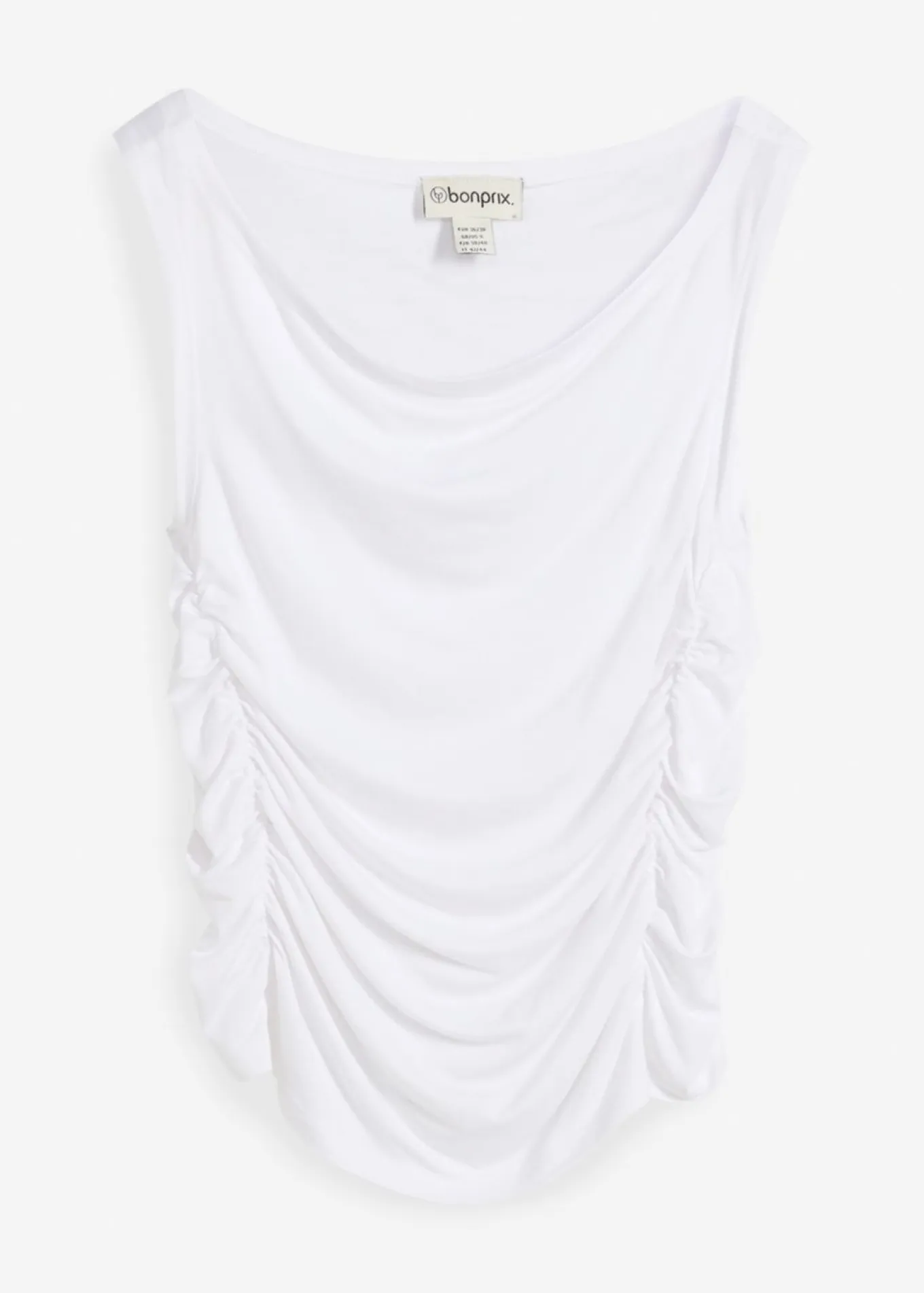 Top de mezcla de viscosa suave
