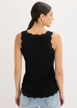 Top de mezcla de viscosa suave (2 unidades)