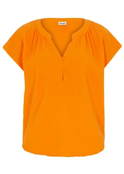 Top de muselina de algodón puro