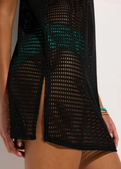 Top de playa transparente