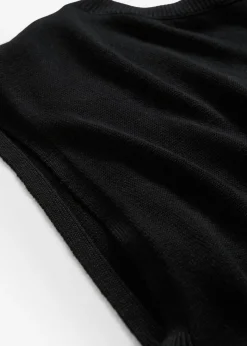 Top de punto de viscosa fina con forma abullonada