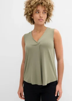 Top de suave mezcla de viscosa