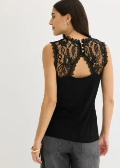 Top de suave mezcla de viscosa
