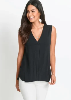 Top de suave mezcla de viscosa