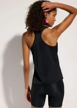 Top de tankini de secado rápido