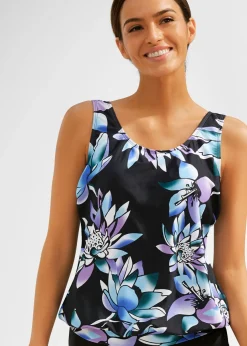Top de tankini oversize