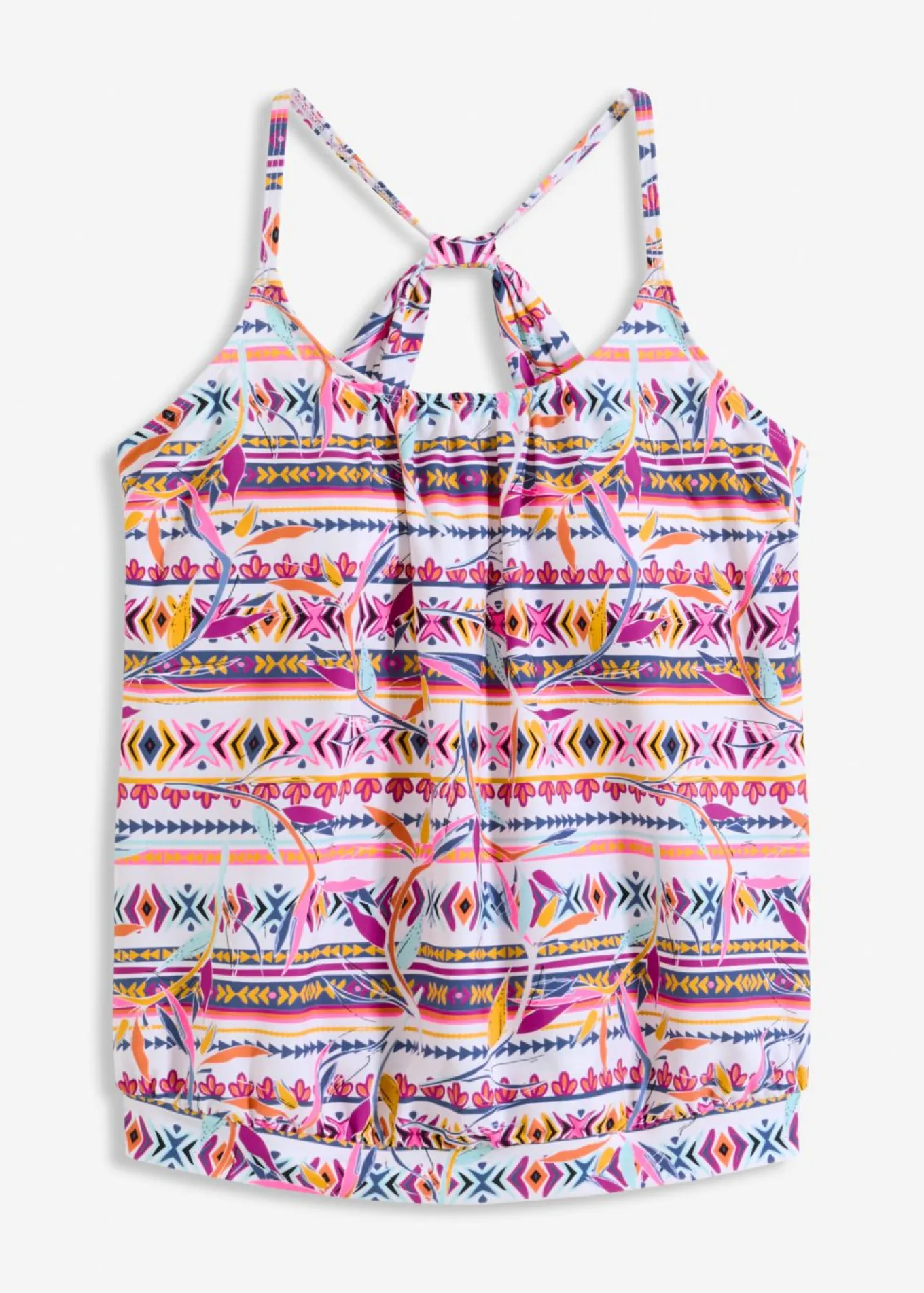 Top de tankini oversize